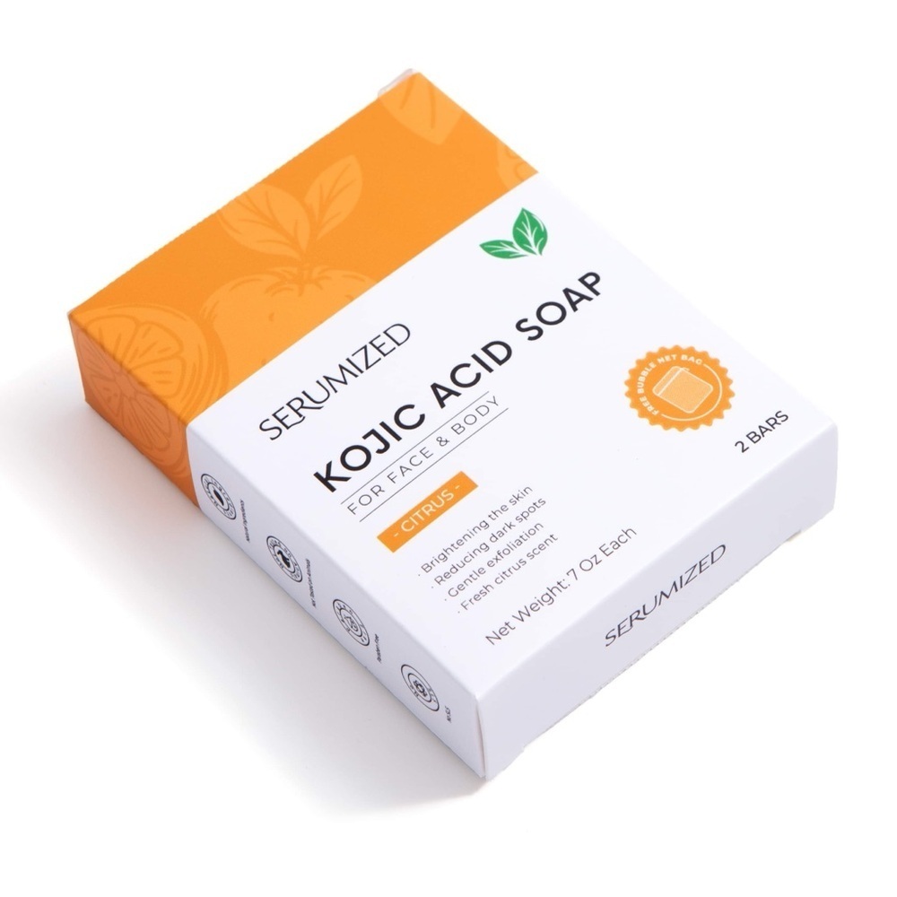 Dark Spot Remover Soap Bars with Vitamin C, Turmeric, Hyaluronic Acid, - Picture 7 of 9
